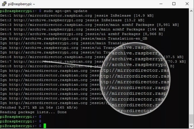 update raspberry pi