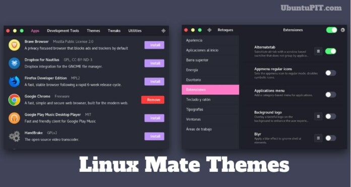 Linux Mate Themes