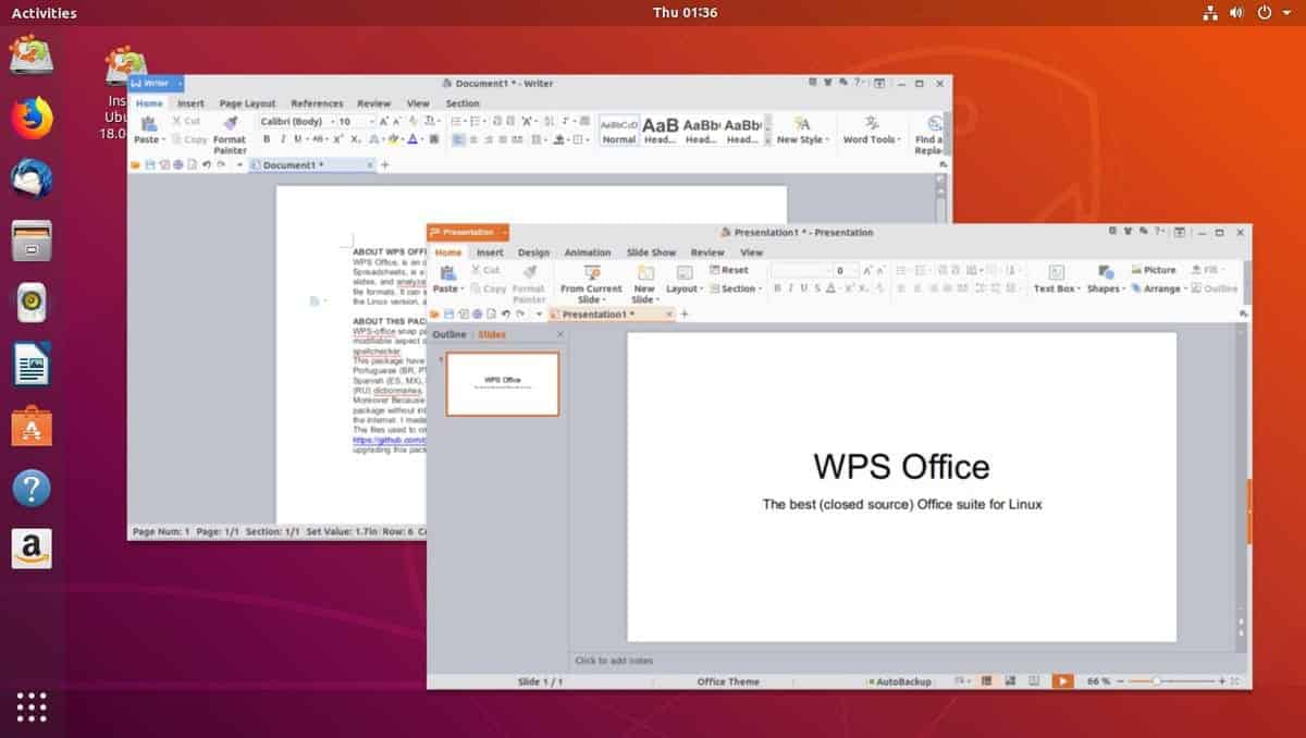 2. Linux WPS Office