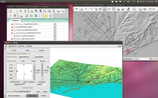 GRASS - Geoscience Software for Linux