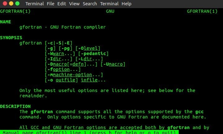 GFortran