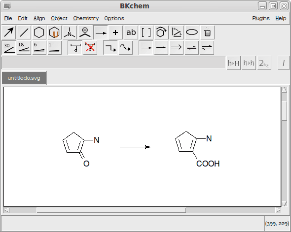 15. BKChem - Chemistry Tools for Linux