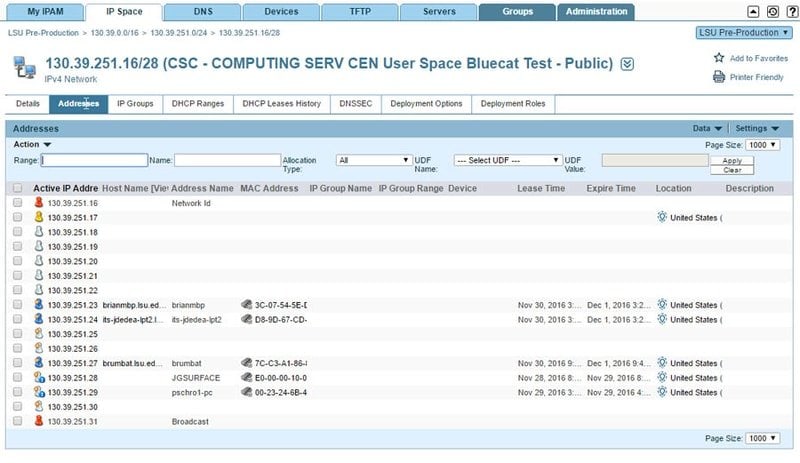 Bluecat IPAM for Linux