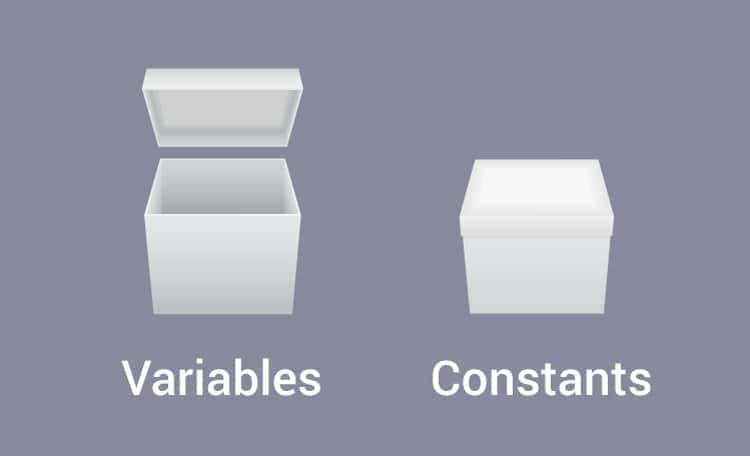 Variables and Constants