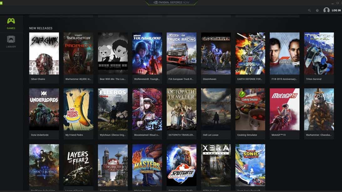 Geforce bietet jetzt Cloud Gaming Companies