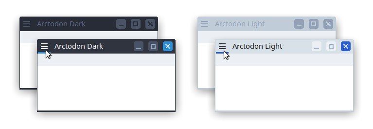 Arctodon - Xfce theme manager