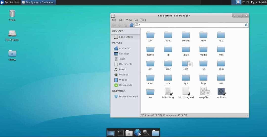 Home Directory of Xfce