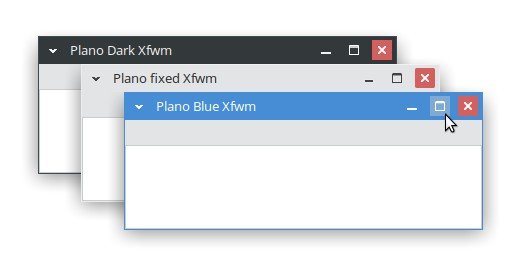 Plano - Xfce themes