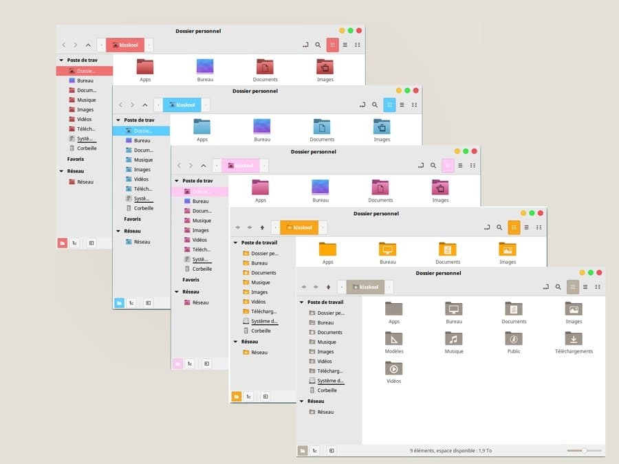 KissKool - Linux Mint Themes