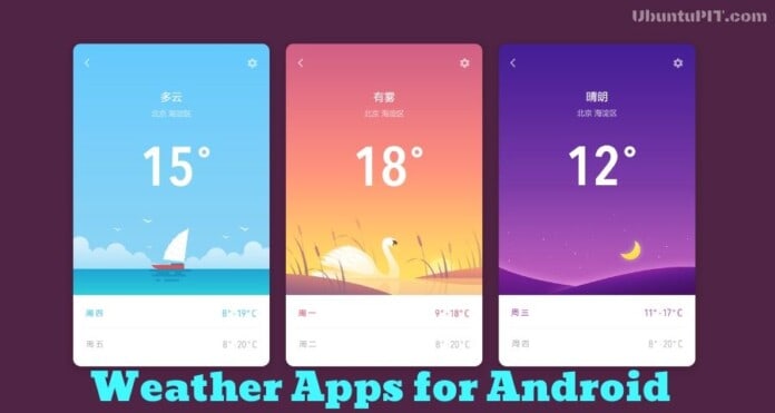 Best Weather Apps for Android