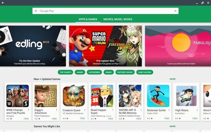 google play store download chrome