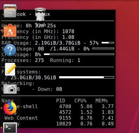 Installing Infinity Conky Theme for Ubuntu/Linux/Fedora – Bits and Pieces of Code