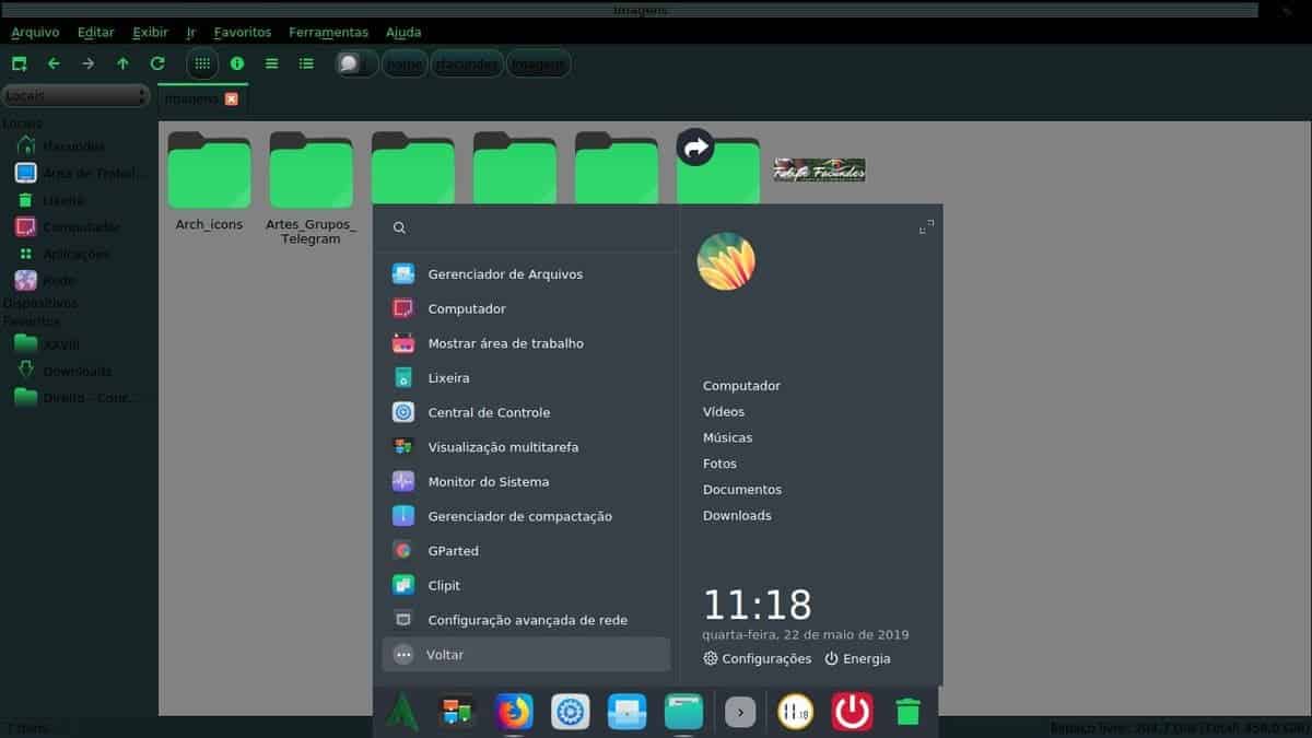 ff blackgreen - lxde themes