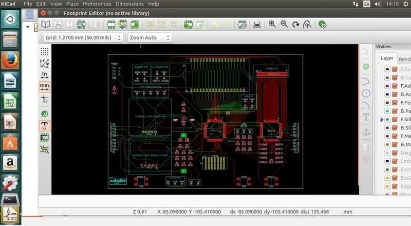 KiCAD PCB design software