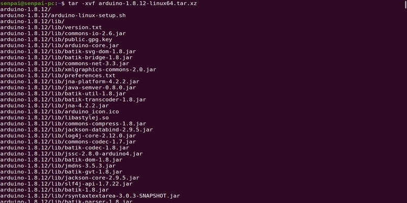 Install Arduino IDE in Ubuntu using tarball 1