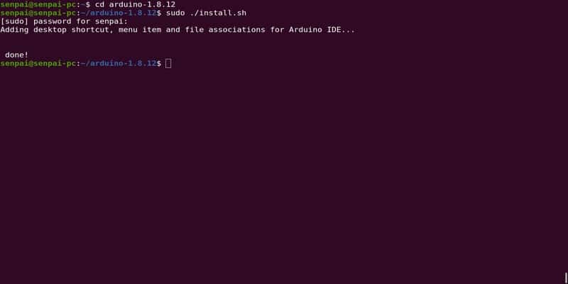Install Arduino IDE in Ubuntu using tarball 2