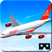 16. VR Airplane Flight Simulation