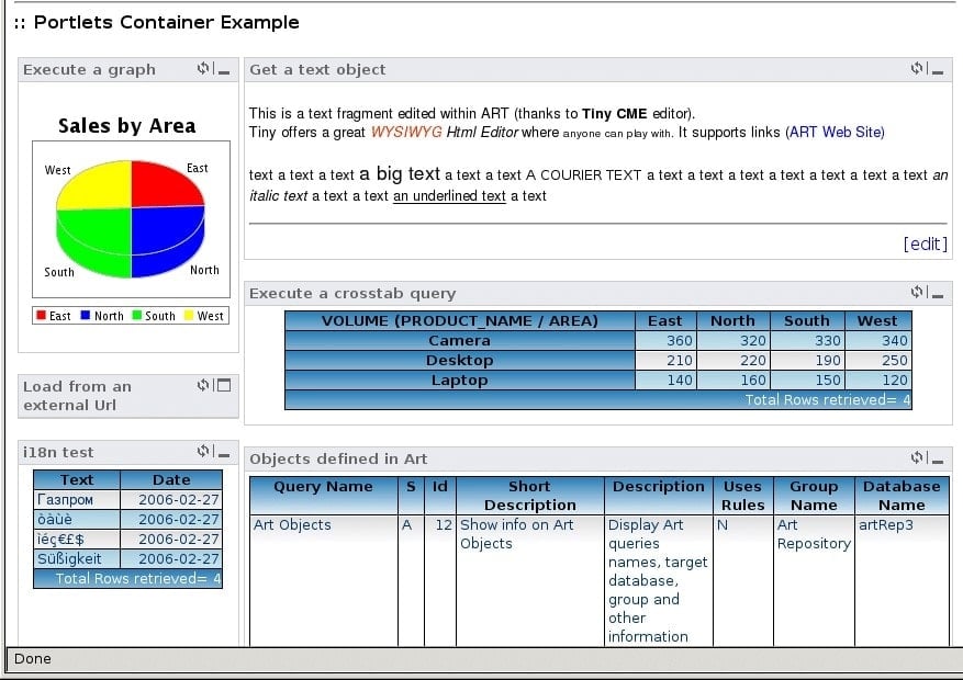 ART-A Reporting Tool - business intelligence tools