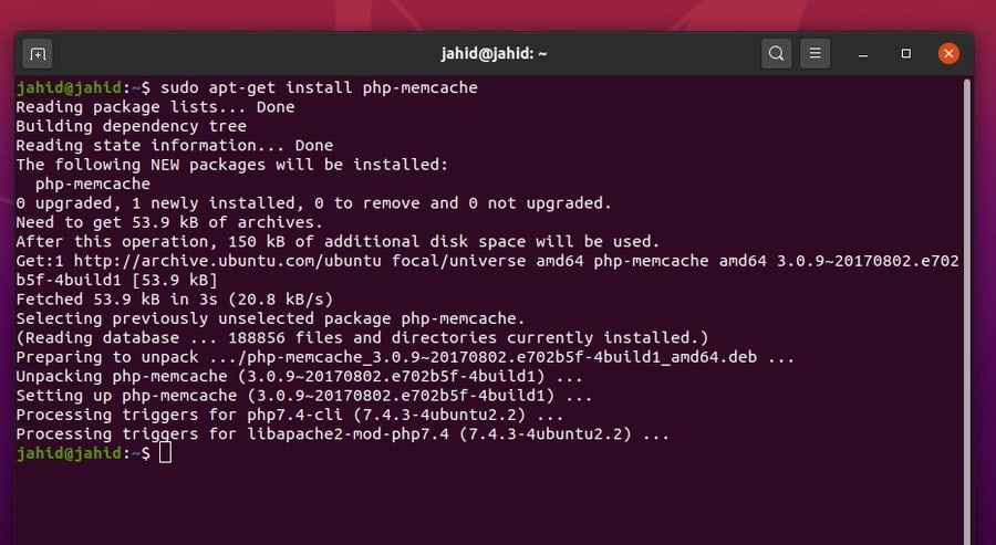 Memcached on Ubuntu Linux install php memcache