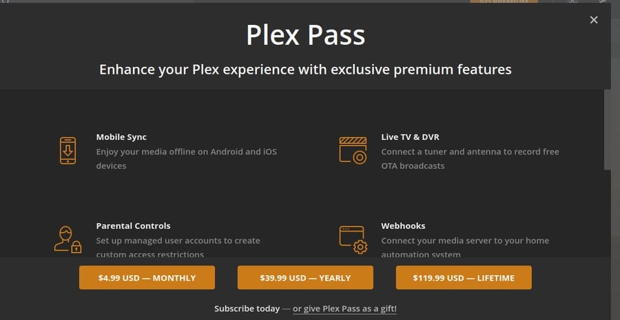 Plex on Linux plex pass