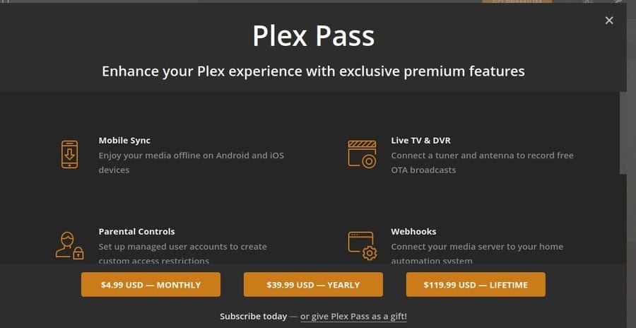 Plex on Linux plex pass