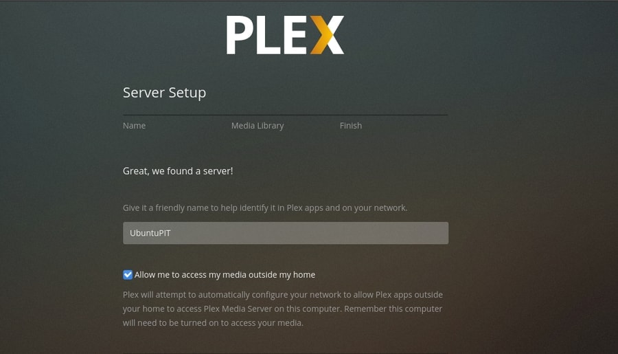 Plex on Linux setup