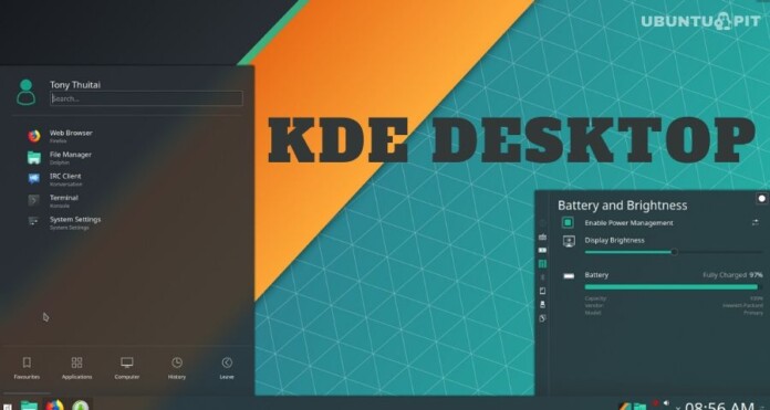 Use KDE Desktop As Linux Desktop Environment