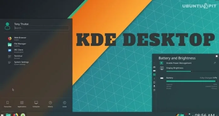 Use KDE Desktop As Linux Desktop Environment
