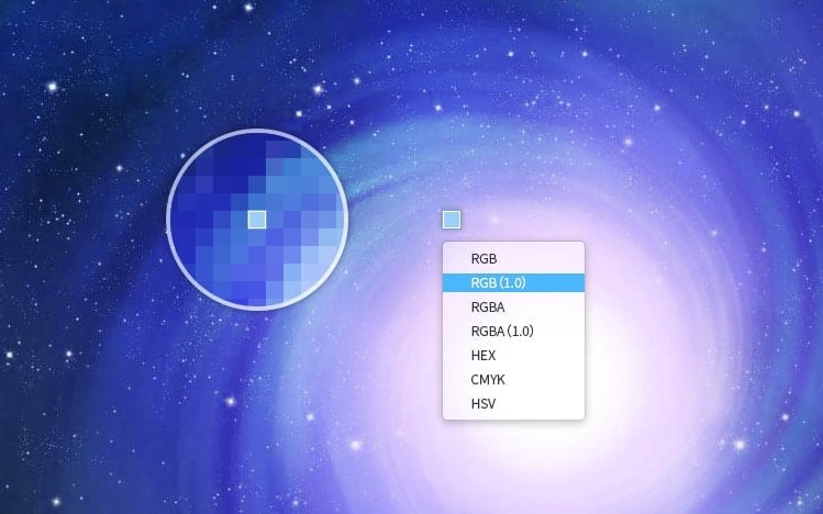deepin_picker - color picker tools for Linux