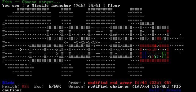 doom_rl - ASCII Games on Linux