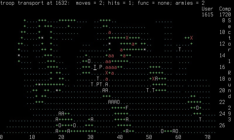 empire - ASCII Games on Linux