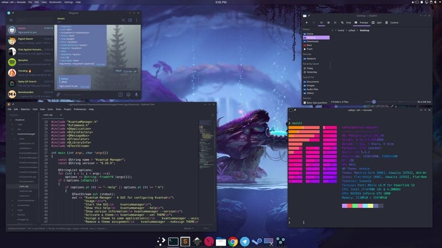 kde plasma desktop