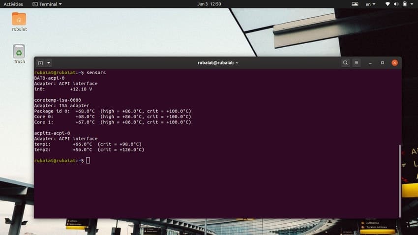 monitor laptop temperature using sensors