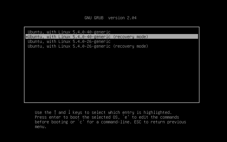 Reset Root Password in Ubuntu Linux XEL
