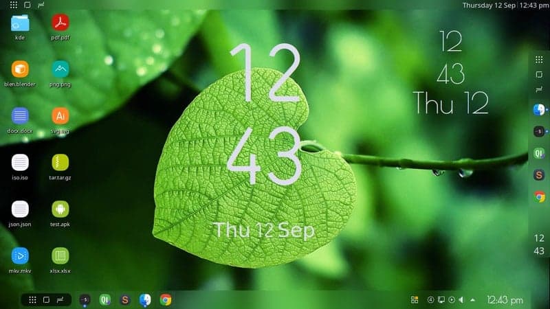 split_digital_clock - KDE Plasma widgets