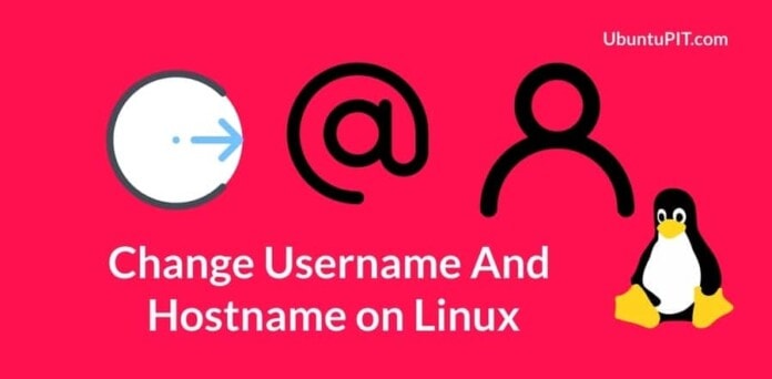 hostname username Linux