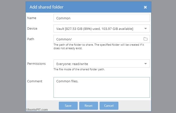 Openmediavault5 add shared folder