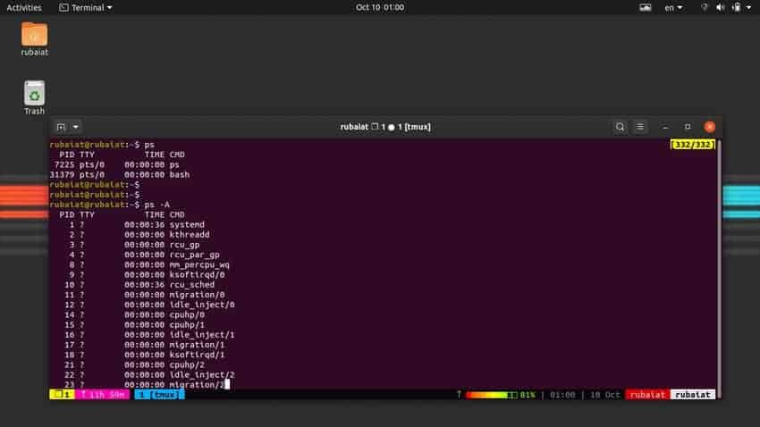 linux ps command basics