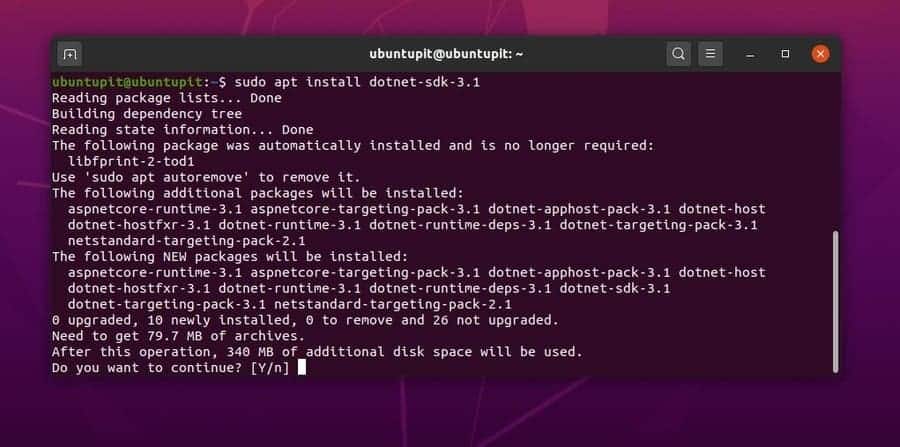 Install SDK on Ubuntu