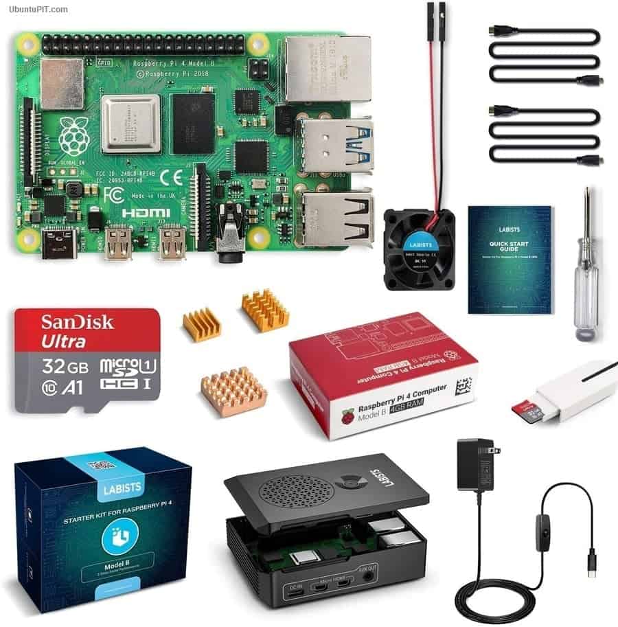 LABISTS Raspberry Pi 4 Complete Starter Kit