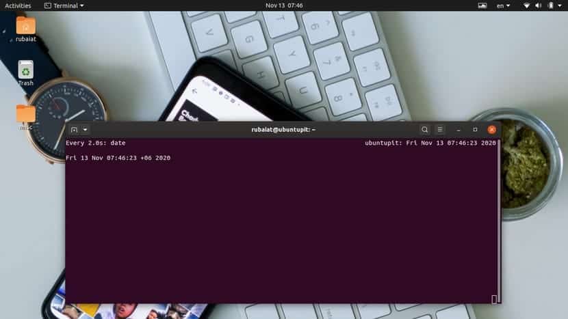 Linux watch command