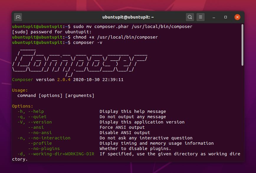 How To Install And Use Php Composer On Linux Distributions