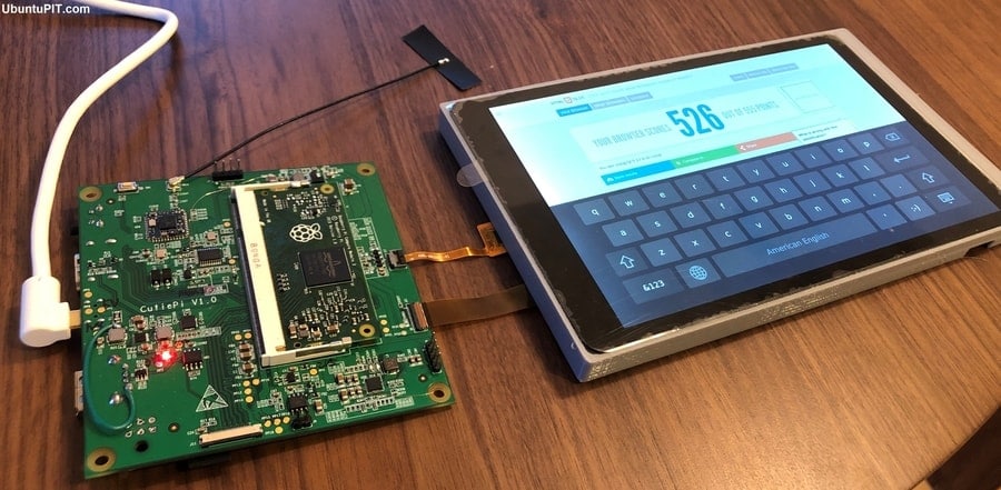 Raspberry pi 4 projects - Touchscreen Tablet