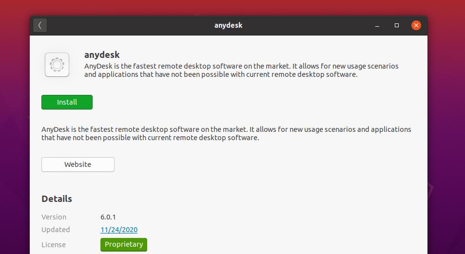 anydesk on software store