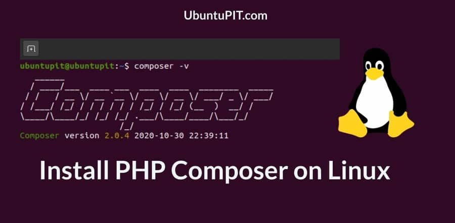 linux php install composer