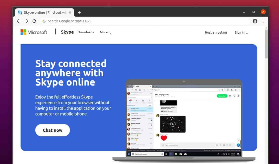 voip calling not available skype for web on firefox