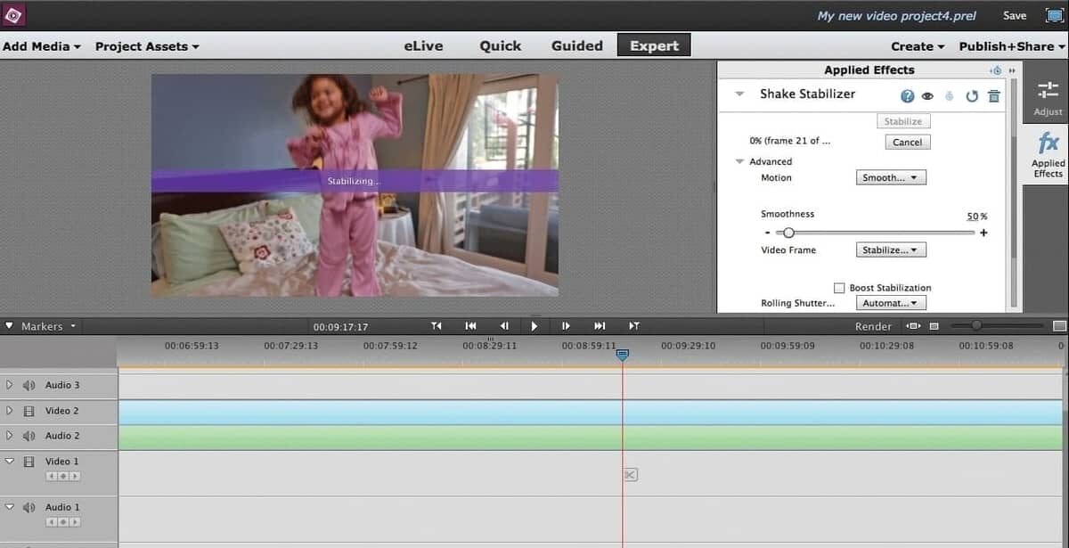 Adobe Premiere Elements editing app for beginners