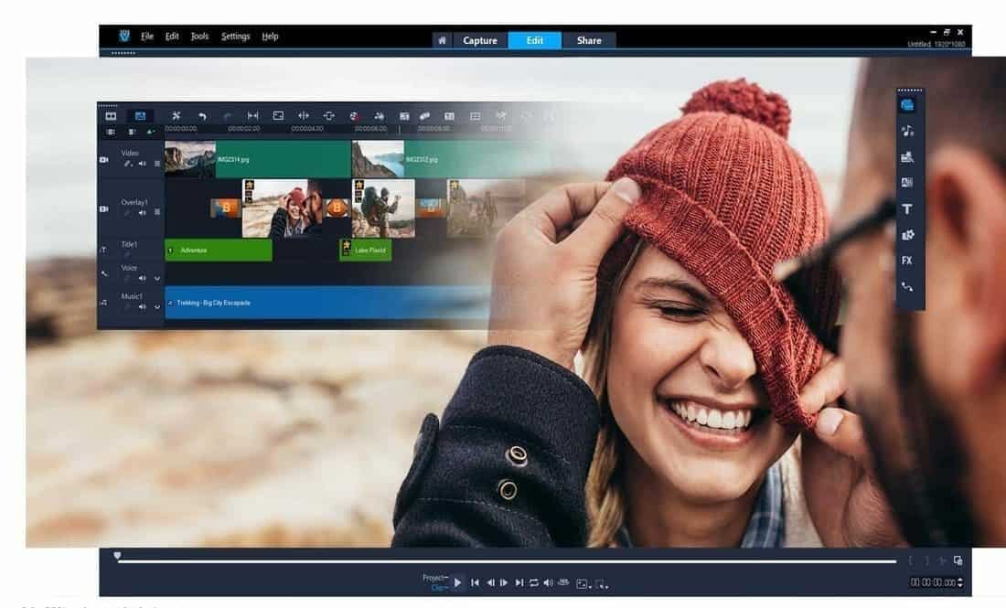 Corel VideoStudio Pro video editing software for windows