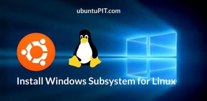 Install Windows Subsystem for Linux