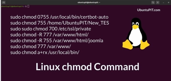 Linux chmod command